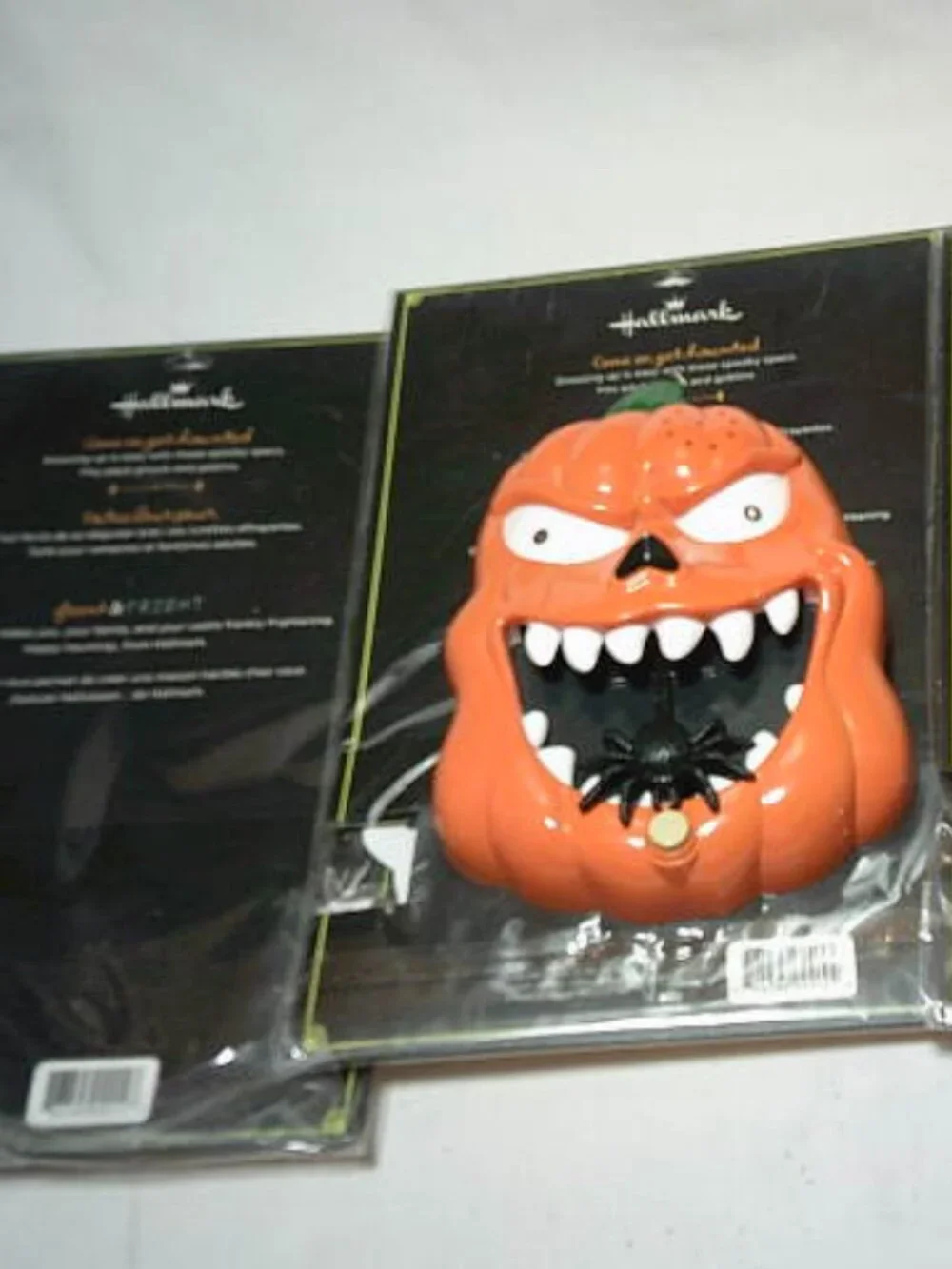 NEW LOT 3 HALLMARK SPOOKTICALS NOVELTY GLASSES & TALKING DOORBELL FLASHING EYES